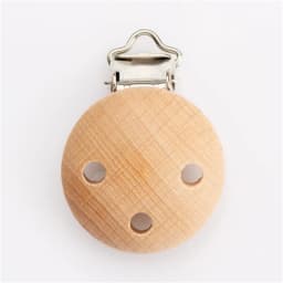 5/10pcs Baby Pacifier Clip Holder Wooden Soother Teether Feeding Care Nipple Holder Infant Dummy Chew Pacifier Chain Accessories