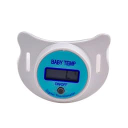Baby Pacifier Thermometer Infant and Child Oral Temperature Measurement Oral Pacifier Electronic Thermometer Soothing