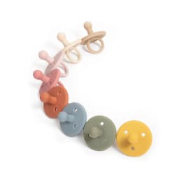 Newborn Dummy Soother Food Grade Silicone Baby Soother Pacifier BPA Free Infant Nipple Soft Nursing Accessories