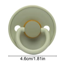Portable Silicone Sooth Pacifier Soothing Nipple for Breastfeeding Babies Chewable Teether Toy for Children Girl Boy Home Use