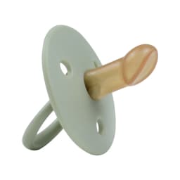 Baby Soothers Two-color Round Head Flat Head Day and Night Bites Food-grade Liquid Silicone Baby Pacifier