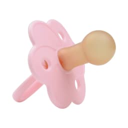 Baby Soothers Two-color Round Head Flat Head Day and Night Bites Food-grade Liquid Silicone Baby Pacifier