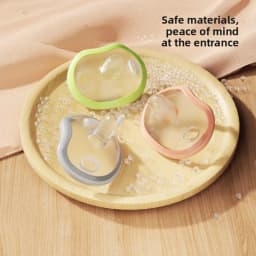 Newborn Pacifier Made of Food-grade Soft Silicone, Mimics Mother's Milk, Anti-colic, Easy To Clean, A Must-have for Baby's Sleep