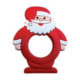 Funny Baby Pacifiers Soft Silicone Animals Plants Santa Baby Teether for Baby Infant Toddler Safe Materials BPA Free Latex Free