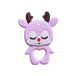 Funny Baby Pacifiers Soft Silicone Animals Plants Santa Baby Teether for Baby Infant Toddler Safe Materials BPA Free Latex Free