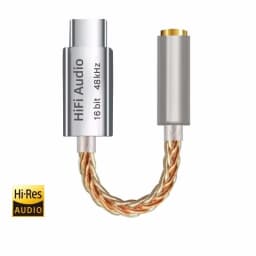 TypeC To 3.5mm AUX Adapter Earphone HiFi USB C DAC Headphone Amplifier Audio Decoder For Samsung Xiaomi Huawei Mobile Phone iPad