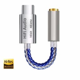 TypeC To 3.5mm AUX Adapter Earphone HiFi USB C DAC Headphone Amplifier Audio Decoder For Samsung Xiaomi Huawei Mobile Phone iPad