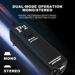 P2 Portable In-Ear Monitor Amplifier, Headphone Amp Na May XLR At TRS Input, 3.5mm Output
