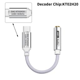 【Type C To 3.5mm HiFi DAC Headphone Amplifier CX31993 Chip USB C Audio Decoder AMP Adapter DAC Amplifier For Android】