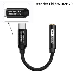 【Type C To 3.5mm HiFi DAC Headphone Amplifier CX31993 Chip USB C Audio Decoder AMP Adapter DAC Amplifier For Android】