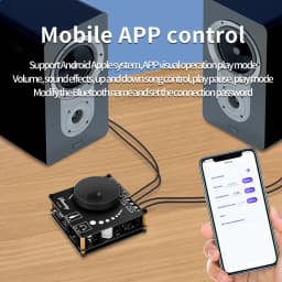 DIY Audio Modification Module 50W*2 Mini Digital Stereo Amplifier  Speaker Power Amplifier Board Module Bluetooth 5.0 YS-AP50L