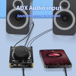 DIY Audio Modification Module 50W*2 Mini Digital Stereo Amplifier  Speaker Power Amplifier Board Module Bluetooth 5.0 YS-AP50L