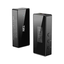 TRN Black Pearl Portable Hifi Digital Audio Dac Headphone Amplifier Adapter For Mobile Phone