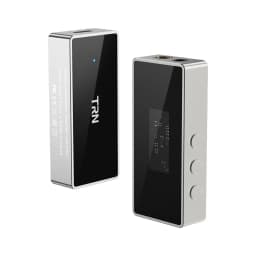 TRN Black Pearl Portable Hifi Digital Audio Dac Headphone Amplifier Adapter For Mobile Phone
