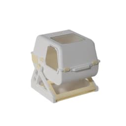 Household Semi-automatic Cat Litter Box Closed Oversized Anti-splash Toilet Free of Shoveling Feces Special Pet Toilet