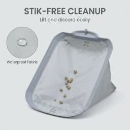 2PCS Cat Litter Box Accessorries Waterproof Pad for Automatic Self Cleaning Cat Litter Box Sandbox Replaced Cat Litter Pad