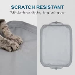 2PCS Cat Litter Box Accessorries Waterproof Pad for Automatic Self Cleaning Cat Litter Box Sandbox Replaced Cat Litter Pad