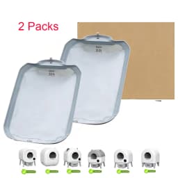 2PCS Cat Litter Box Accessorries Waterproof Pad for Automatic Self Cleaning Cat Litter Box Sandbox Replaced Cat Litter Pad