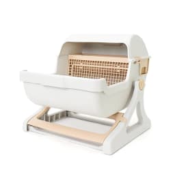 Cat Litter Box Sandbox Tray Filler For Cats Toilet Self-Cleaning Dustbin With Absorbent Crystal Garbage Sanitation