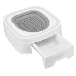 New Open Self Service Cat Toilet Large Capacity Recycling Convenient Trainer Set Safe Protection Cat Toilet