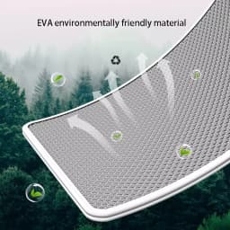 Cat Litter Mat Waterproof Anti-slip Double Layer Extra Large Reusable Washable Anti-dirty Floor Mat For Pet Cat Litter Box