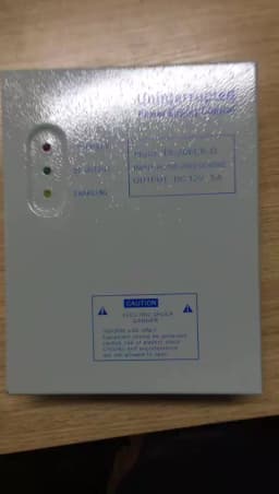 Door Access Control System Switch Power Supply DC12V 5A 50W AC 110~240V Door Access Control Power Supply
