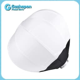 Gashapon Bowens Mount Softbox Ball Sphere Diffuser For Studio Flash Monolight Continuous Lighting Photo Live Streaming