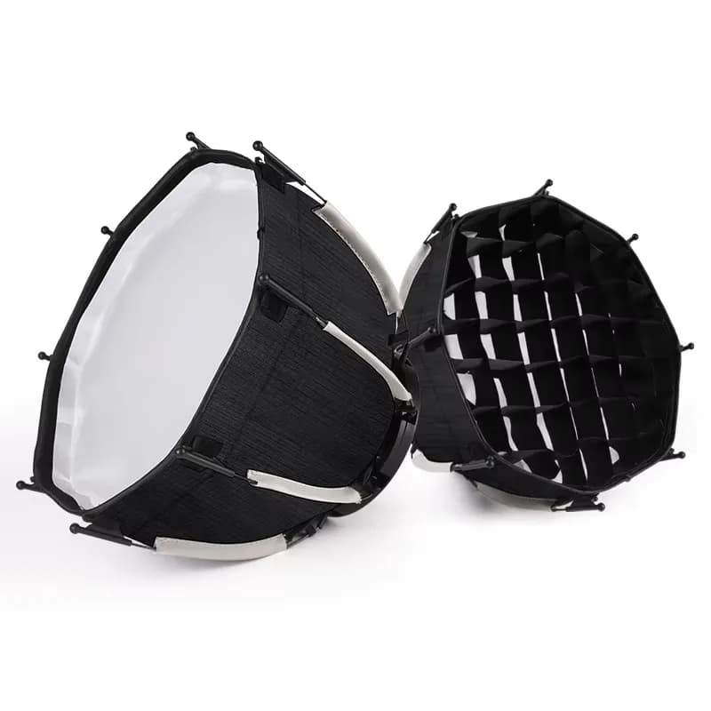 30cm Parabolic Softbox Mini Bowens Mount Quick mount and release for studio shooting continuous lighting flash matches ZU60/ZU80