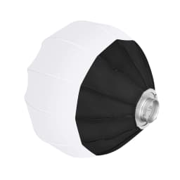 PULUZ 65cm Lantern Softbox SpeedLite Flash Light Foldable Spherical Diffuser Cover with Bowens Mount Photography Accessories