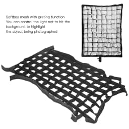 50x70cm Foldable Softbox Cellular Grid Mesh for Photography Shooting Studio Accessories Soft Light Grid for Softbox