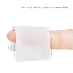 10/100Pcs Car Detailing Disposable Alcohol Disinfection Cotton Pad Wash Care Phone Cleaning Wiper Screen Glasses Cleaning Cotton
