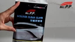 Nano Sparkle Cloth Car Scratch Repair Accessories Multifunction Nano Magic Cloth Scratch Remover Scratch Repair Water Polishing