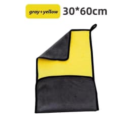 1/4pcs Thicken Microfiber Motorcycle Car Cleaning Towels Soft Drying Cloth Car Washing Towels Double Layer Clean Rags Detailing