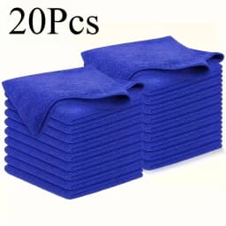 5/6/10/12/20Pack Microfiber Cleaning Cloths for Cars | Lint-Free, Highly Absorbent & Multi-Use for Home, Kitchen & Car Care