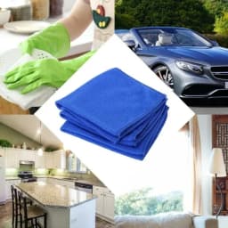 5/6/10/12/20Pack Microfiber Cleaning Cloths for Cars | Lint-Free, Highly Absorbent & Multi-Use for Home, Kitchen & Car Care