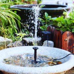5V / 7V Solar Fountain Pump With Stake Watering System Energy Saving Kits Solar Power Panel Water Pump Garden Decoration