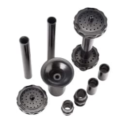 8/9PCS Fountain Pond Nozzles Solar Fountain Water Feature Pond Pump Accessories Fountain Nozzles Replacement Part Set for Garden