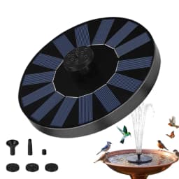 13/16/18cm Solar-powered bird bath fountain pump Floating Solar Water Fountain Pool Pond Waterfall Fountain Floating Water Pump