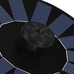 13/16/18cm Solar-powered bird bath fountain pump Floating Solar Water Fountain Pool Pond Waterfall Fountain Floating Water Pump