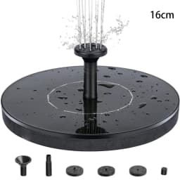 Solar Floating Fountain Floating Solar Fountain Garden Water Fountain Pool Pond Decoration Solar Panel Powered Fountain