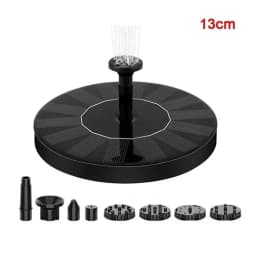 Water Source Mini Solar Water Fountain Pool Pond Waterfall Garden Decoration Outdoor Bird Bath Solar Powered Fountain Floating