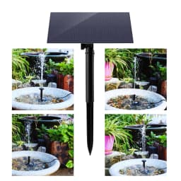 5W 5V Solar Fountain Pump With Stake Solar Panel Watering System 180L/h Water Pump Energy Saving Kits for Fish Tank Garden Decor