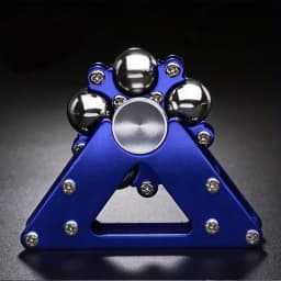 Gowinbaby Metal Fidget Spinner, Rolling Ball Track Stress Relief Hand Spinner, Anti-Anxiety Fidget Toy for Adults & Kids
