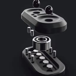 EDC Owl Fidget Slider Magnetic Metal Push Slider Fidget Spinner Adult Antistress Stress Relief Hand Spinner ADHD Autism Toy Gift