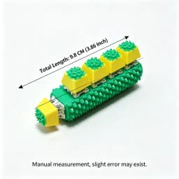 5 Key Spiky Sensory Fidget Clicker Textured Finger Press Fidget Toy Stress Relief Finger Training Quiet Fidget Hand Toy for Gift
