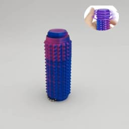 Creative 3D Printed Little Ouchie Fidget Toys Portable Mini Spiky Grippie Stim Stress Relief Toys Keychain Stimming Autism Gifts