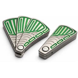 Fidget Folding Fan Click Slider Quiet Anxiety Stress Relief Calm Down Autism ADHD Focus Cool Magnetic Gadgets For Adults