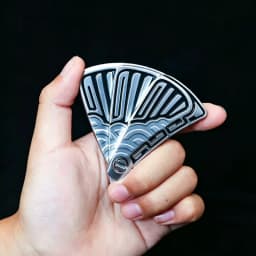 Fidget Folding Fan Click Slider Quiet Anxiety Stress Relief Calm Down Autism ADHD Focus Cool Magnetic Gadgets For Adults
