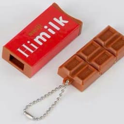 Simulated Meiji Chocolate Fidget Toy bendable structure with crisp click snap sound creative decompression toy relieve stresstoy