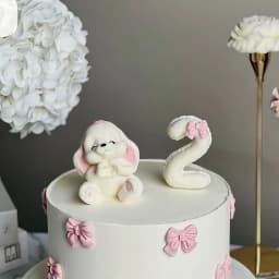 1pc Adorable Rabbit Resin Silicone Mold with Expressive Eyes & Fluffy Ears - For Candle, Soap, Slime and Plaster Crafts